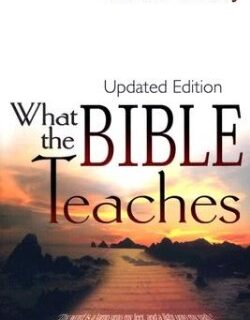 9780883685372 What The Bible Teaches