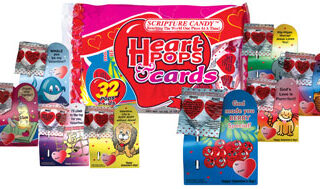 641520055271 Heart Pops And Cards Jumbo Bag
