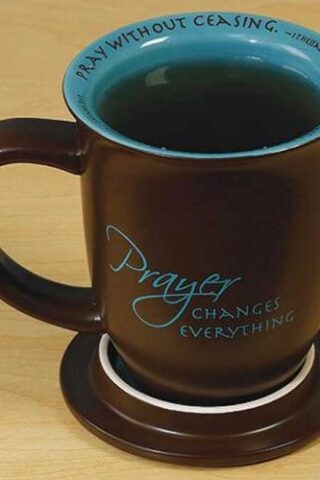 095177528921 Prayer Changes Everything Grace Outpoured Mug And Coaster Set