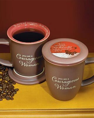 095177557761 Courageous Woman Grace Outpoured Mug And Coaster Set
