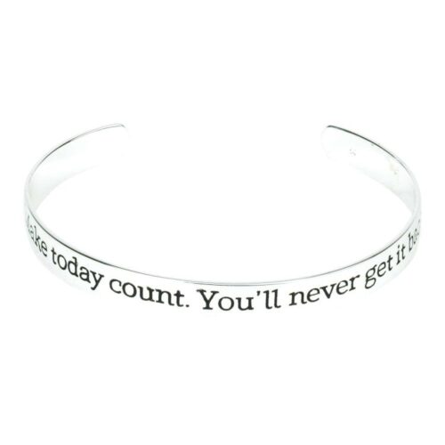 603799794688 Make Today Count Cuff (Bracelet/Wristband)