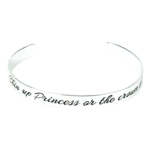 603799794725 Chin Up Princess Cuff (Bracelet/Wristband)