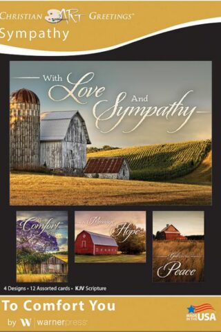 730817362670 To Comfort You Assorted Sympathy KJV Box Of 12