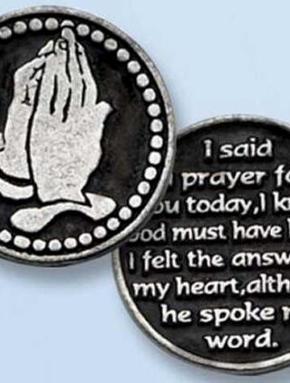 785525063302 Praying Hands Pocket Token