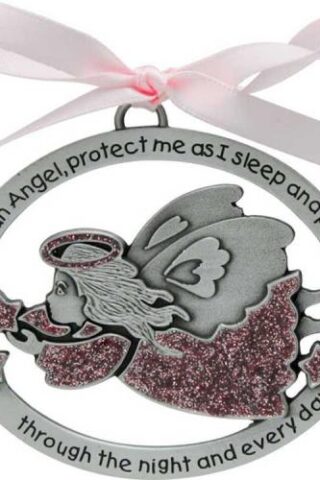 785525251778 Crib Medal Angel Girl