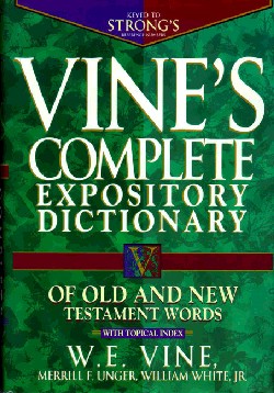 9780785211600 Vines Complete Expository Dictionary Of Old And New Testament Words