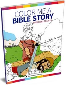 9781941403488 Color Me A Bible Story David And Goliath